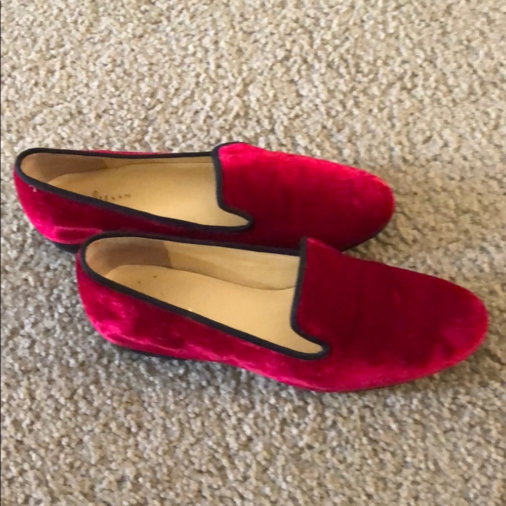 Cole Hann velvet flats